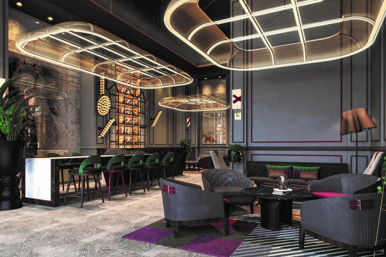 Address Dubai Mall Bagian luar foto The interior of the bar