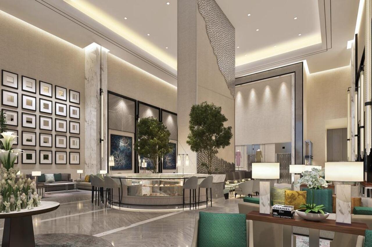 Address Dubai Mall Bagian luar foto The lobby of the hotel