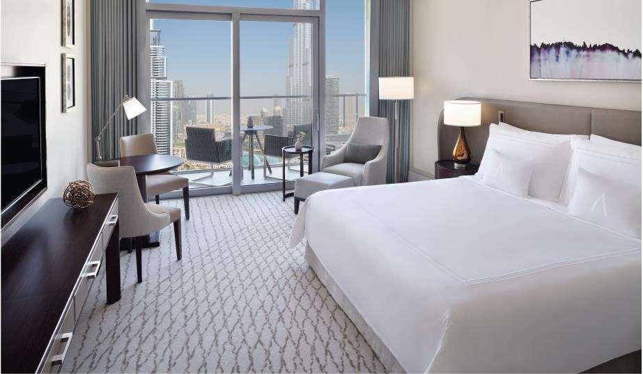 Address Dubai Mall Ruang foto A guest room at the hotel