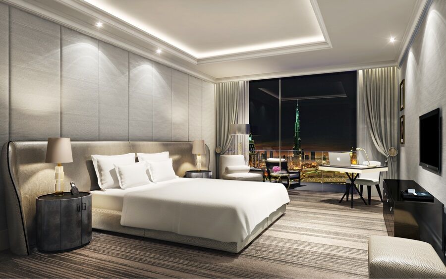 Address Dubai Mall Bagian luar foto Deluxe Room