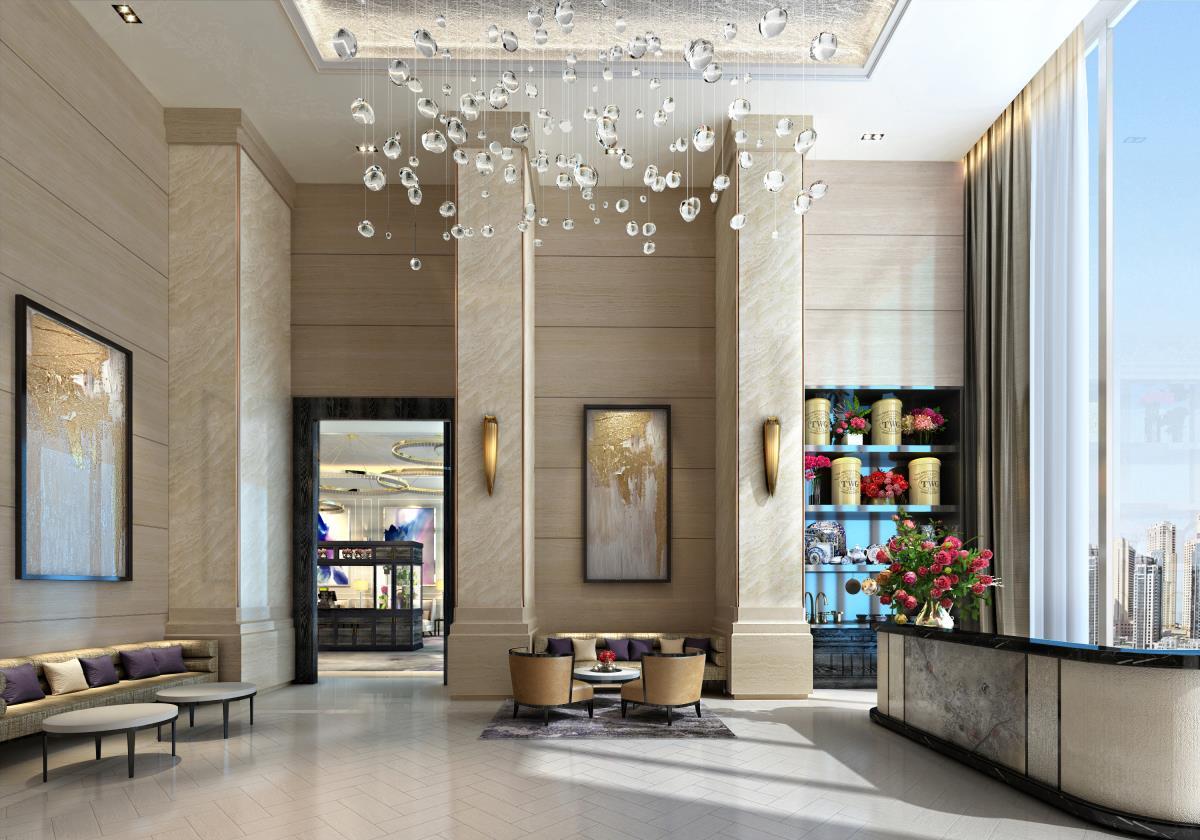 Address Dubai Mall Bagian luar foto The lobby